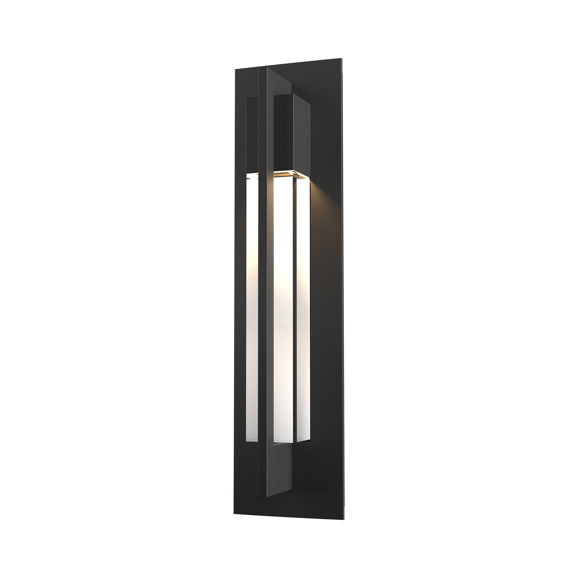 Axis Outdoor Wall Light in Small/Coastal Black.