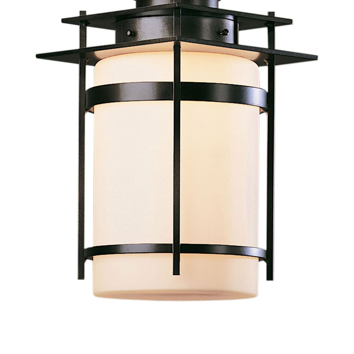 Banded Outdoor Pendant Light in Detail.