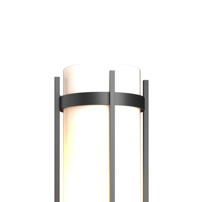 Banded Outdoor Post Light in Detail.