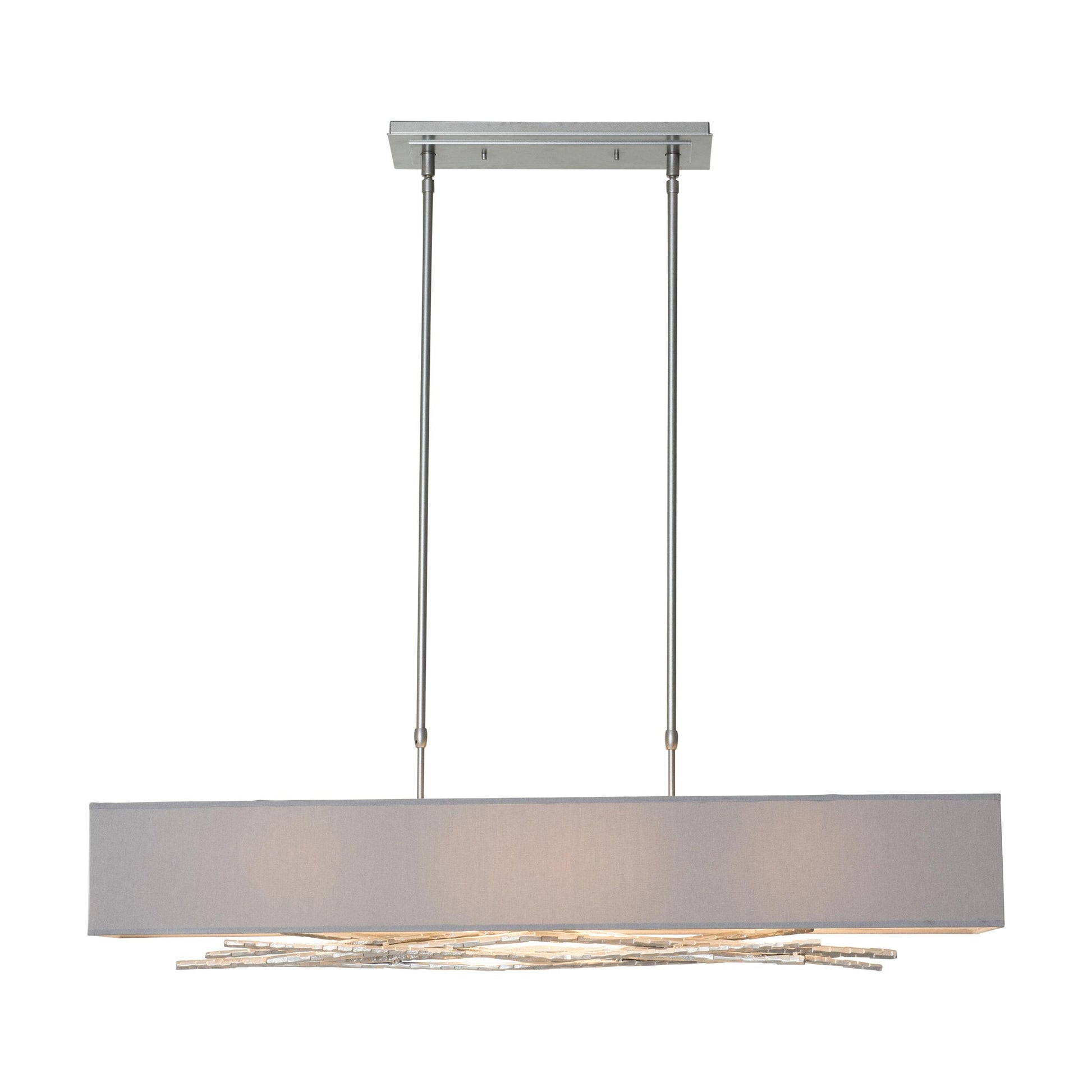 Brindille Pendant Light in Mahogany/Natural Anna/Short.