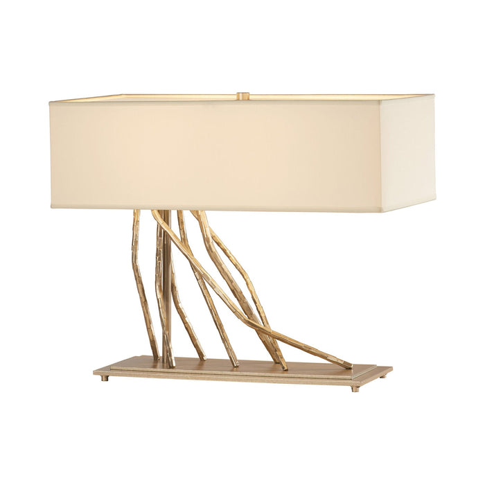 Brindille Table Lamp in Soft Gold/Natural Anna.