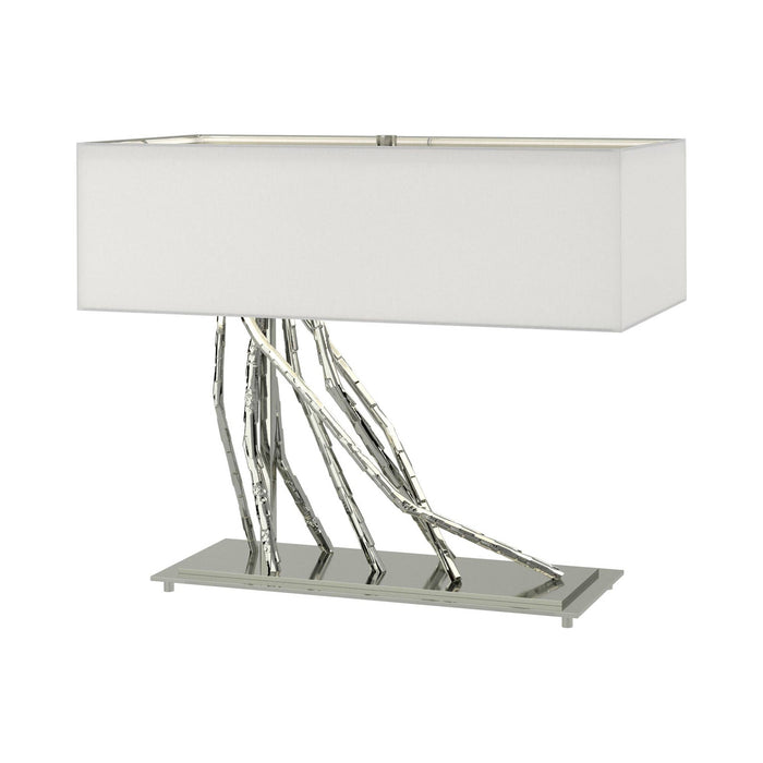 Brindille Table Lamp in Sterling/Light Grey.