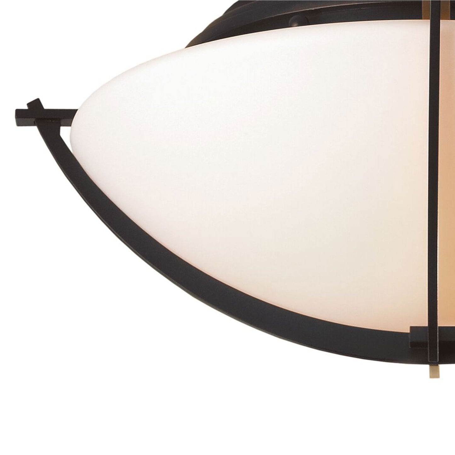 Compass Flush Mount Ceiling Light in Detail.