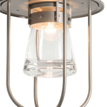 Erlenmeyer Outdoor Semi-Flush Mount Ceiling Light in Detail.