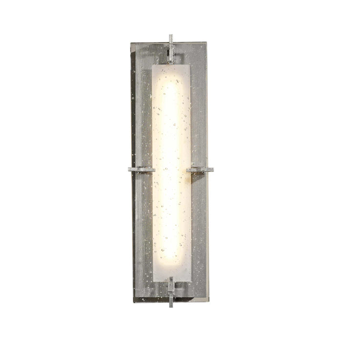 Ethos LED Wall Light in Small/Vintage Platinum.