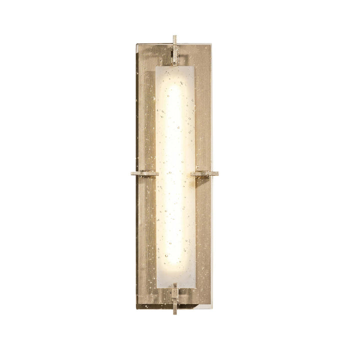 Ethos LED Wall Light in Small/Soft Gold.