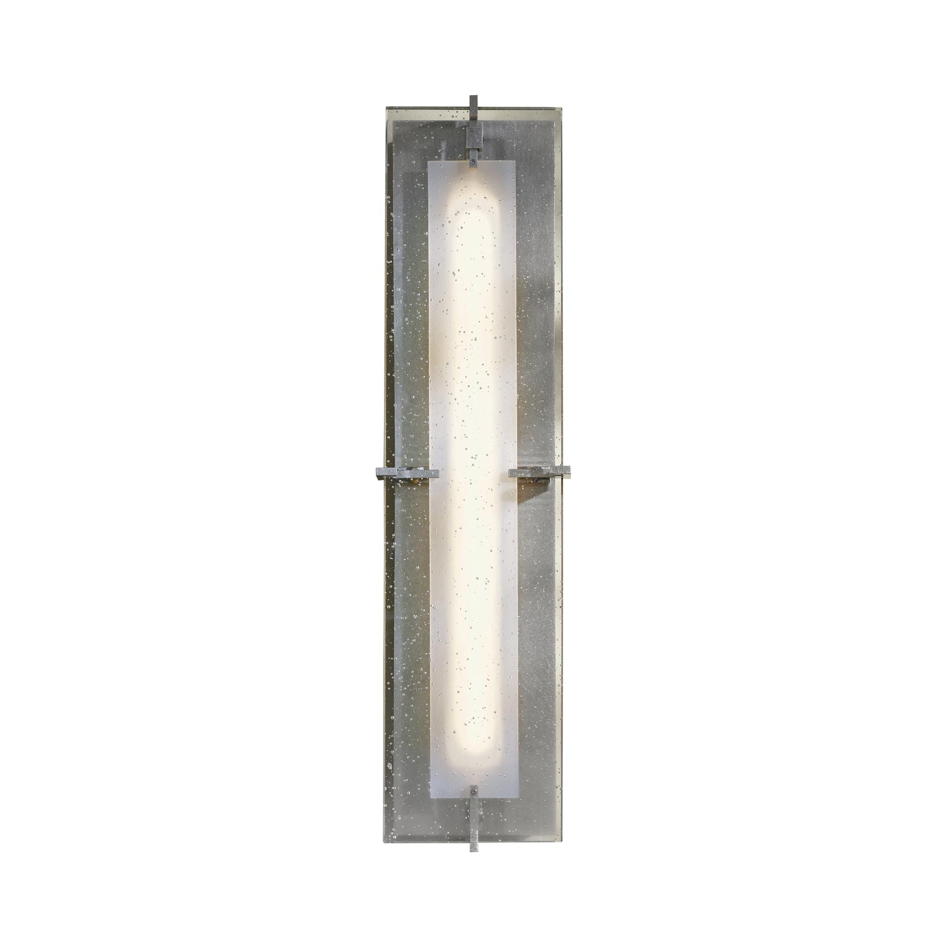 Ethos LED Wall Light in Large/Vintage Platinum.