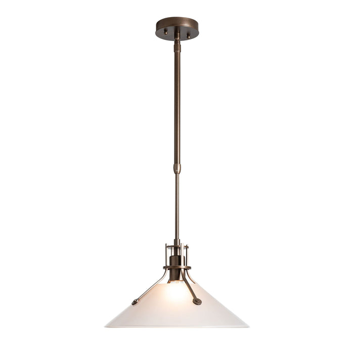 Henry Glass Shade Outdoor Pendant Light in Detail.