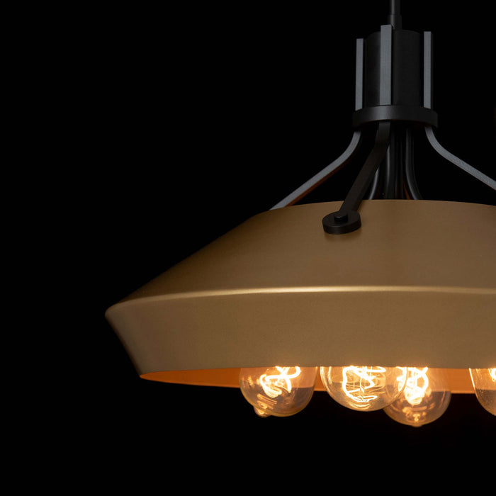 Henry with Chamfer Wide Pendant Light in Detail.