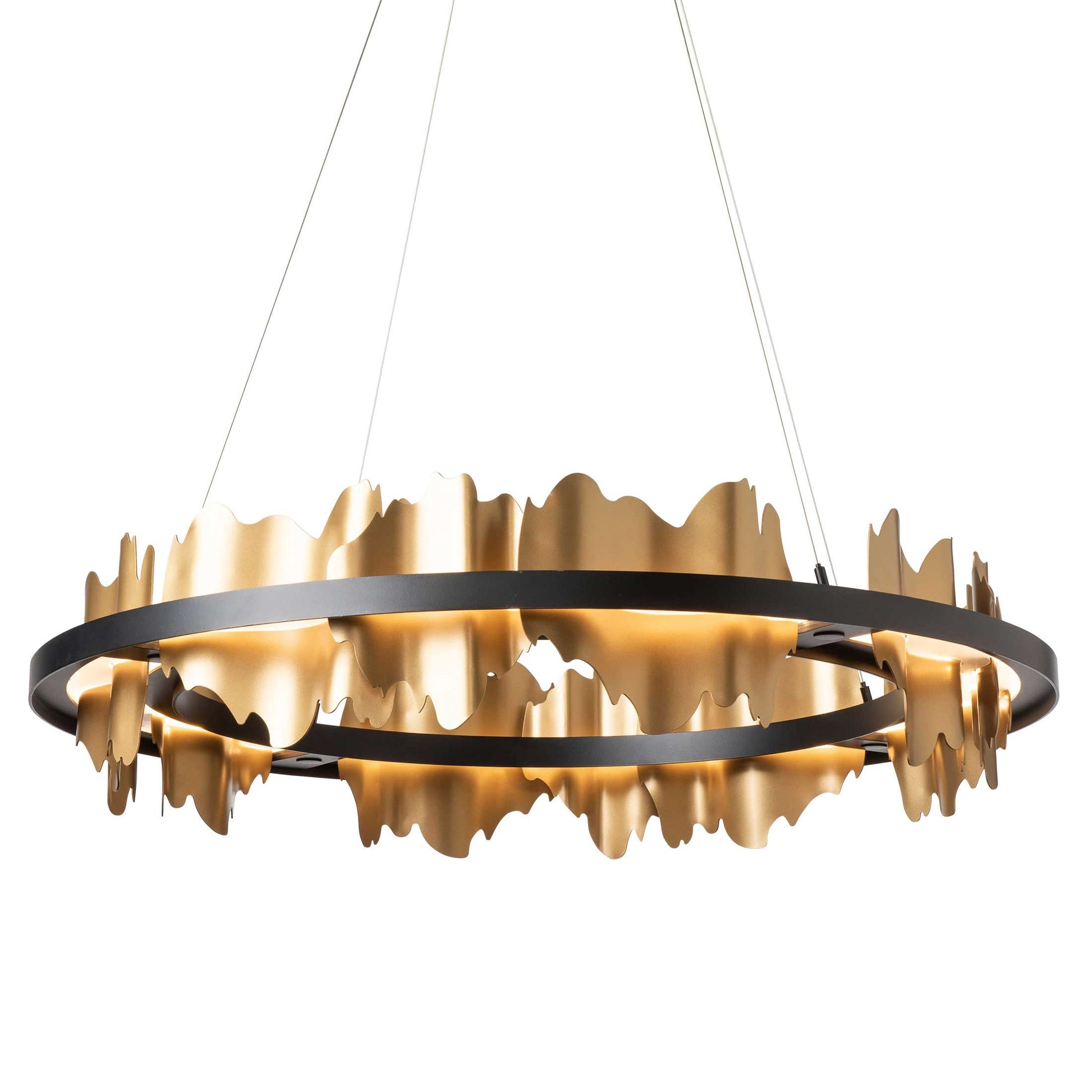 Hildene Circular LED Pendant Light in Detail.