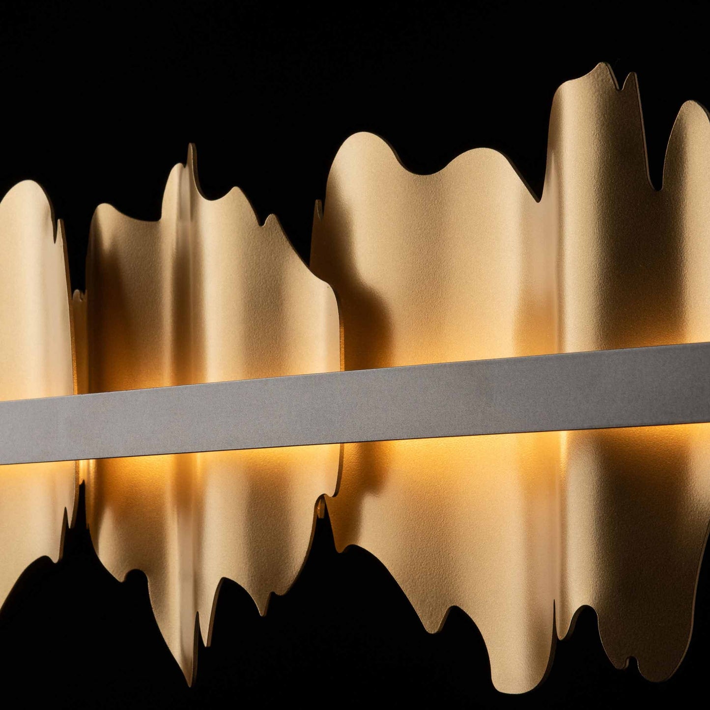 Hildene LED Linear Pendant Light in Detail.