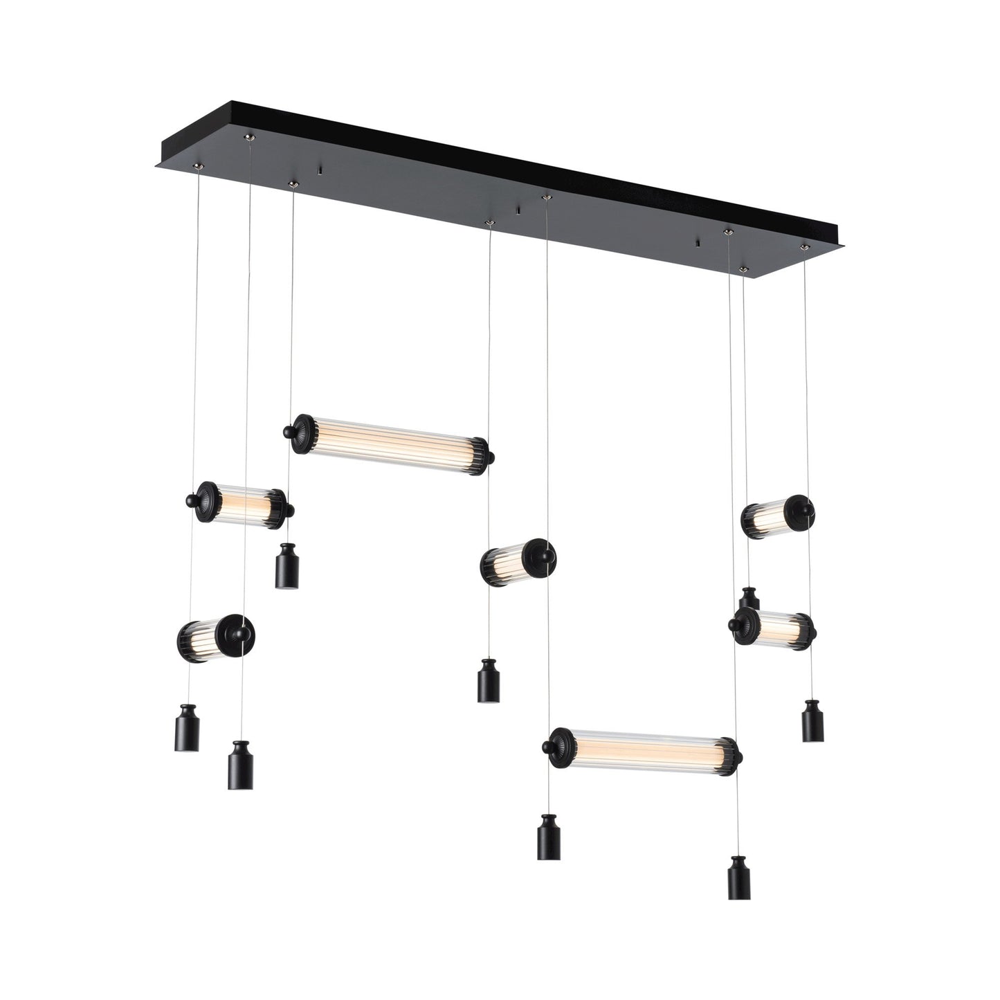 Libra Double Linear LED Pendant Light in Detail.