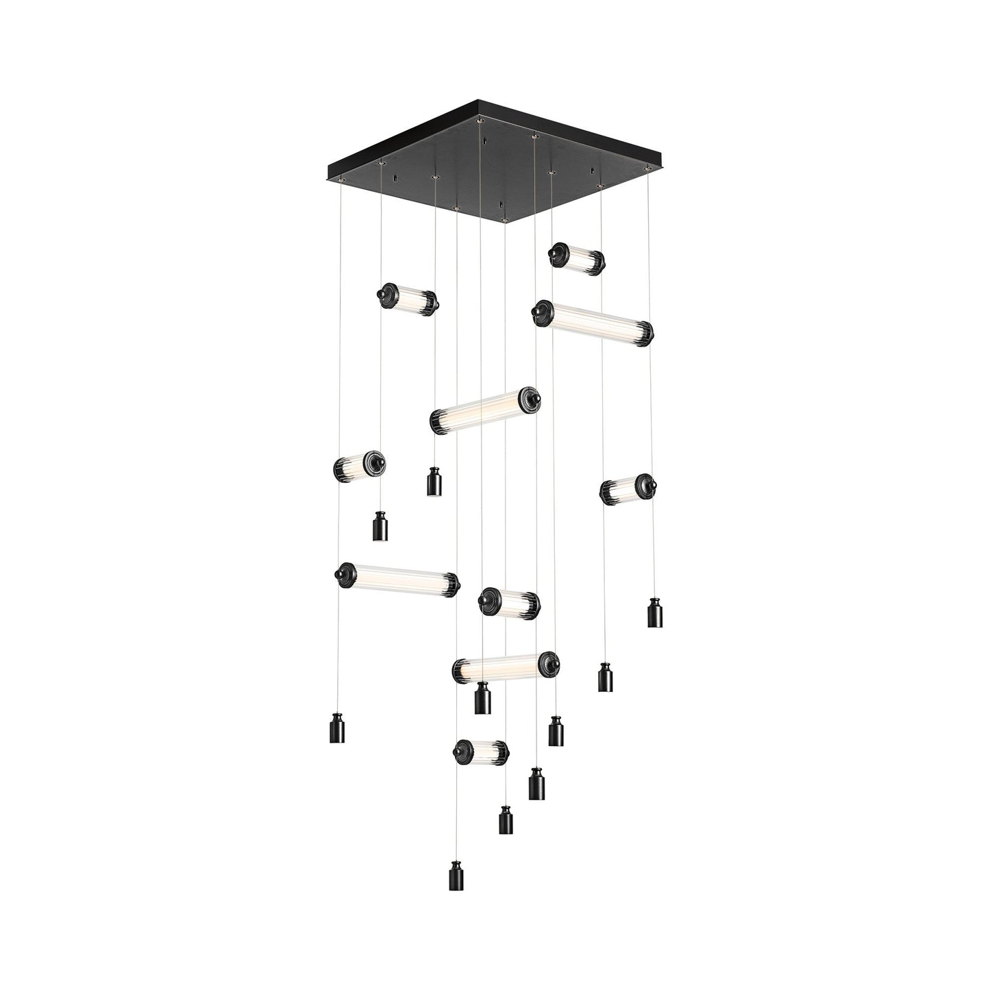 Libra LED Pendant Light in Black.