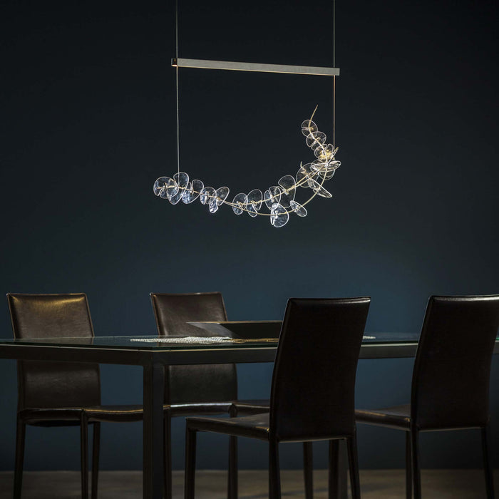 Lily LED Pendant Light in dining room.