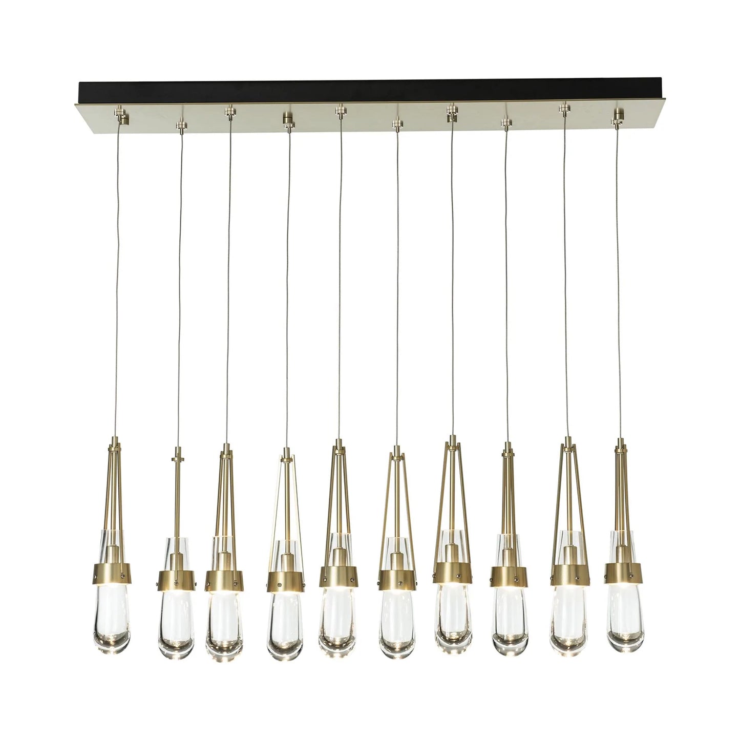 Link Rectangular LED Multi Light Pendant Light.