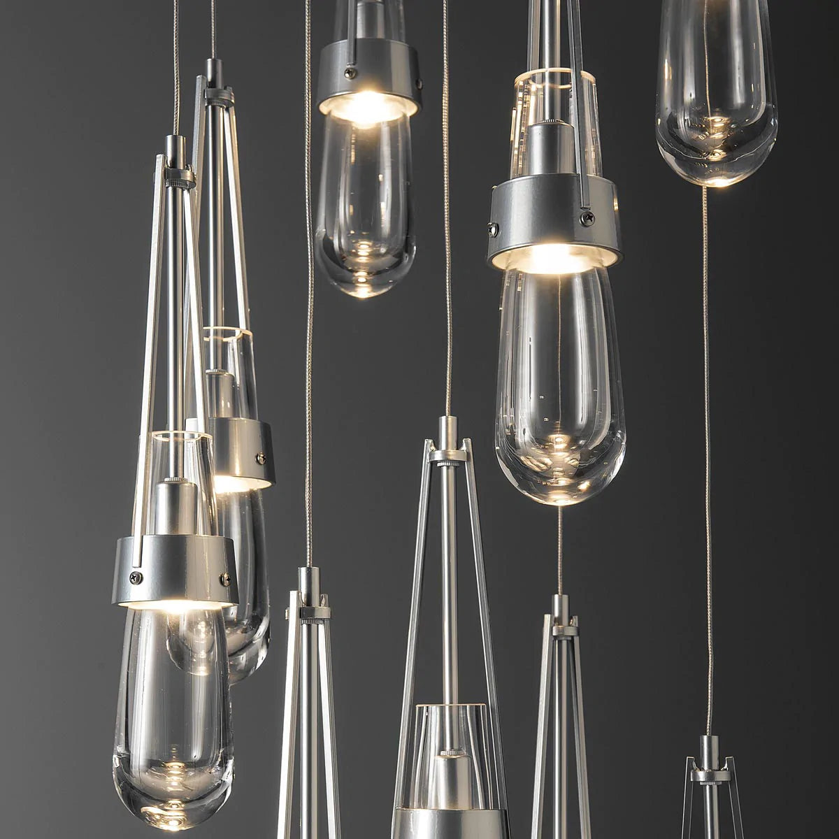 Link Round LED Multi Light Pendant Light in Detail.