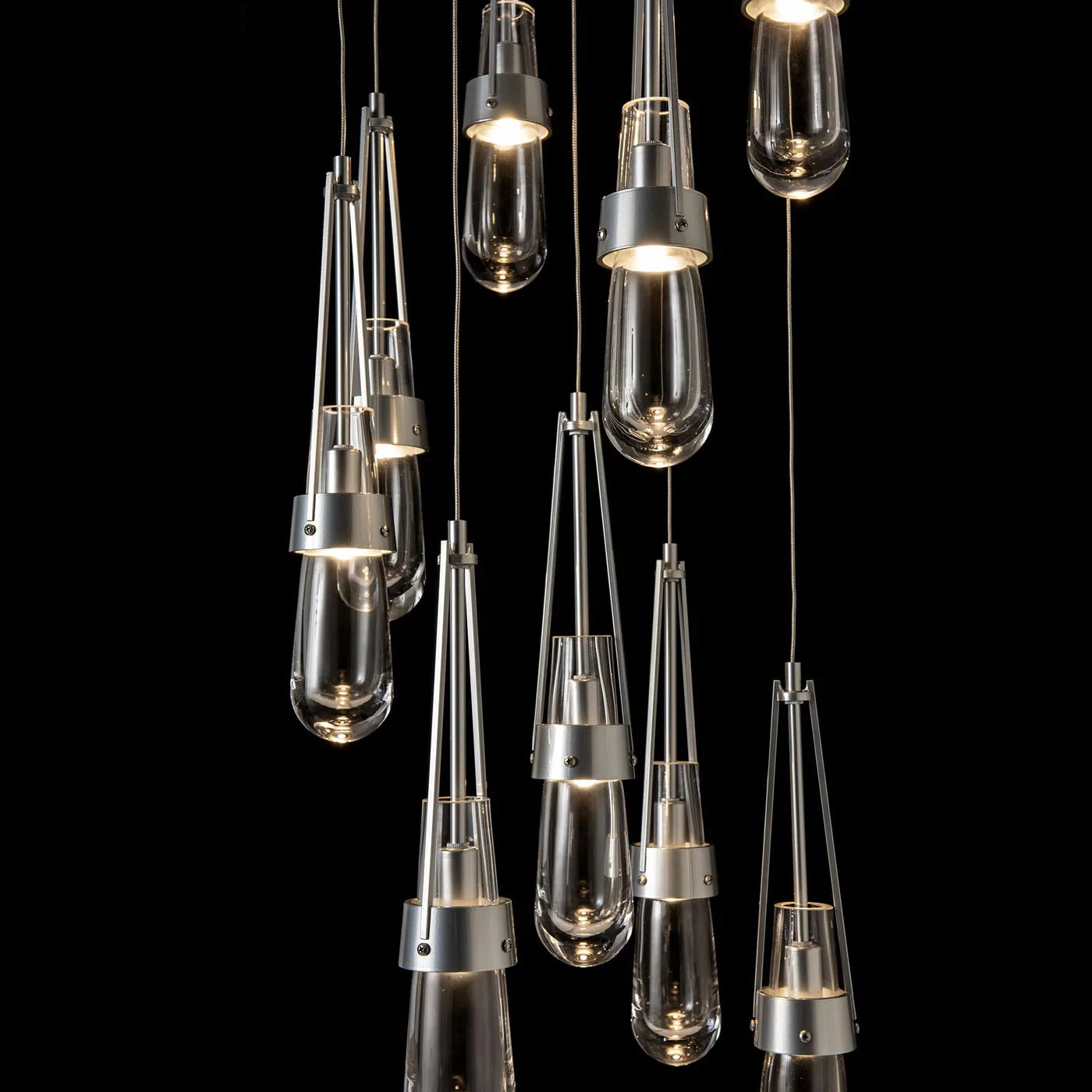 Link Round LED Multi Light Pendant Light in Detail.