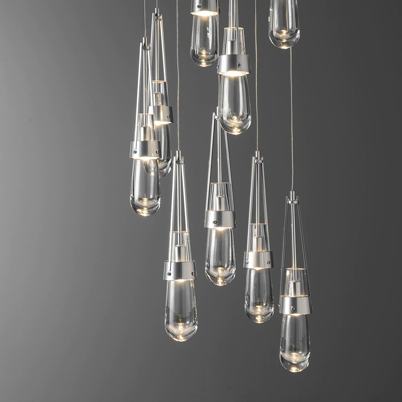 Link Round LED Multi Light Pendant Light in Detail.