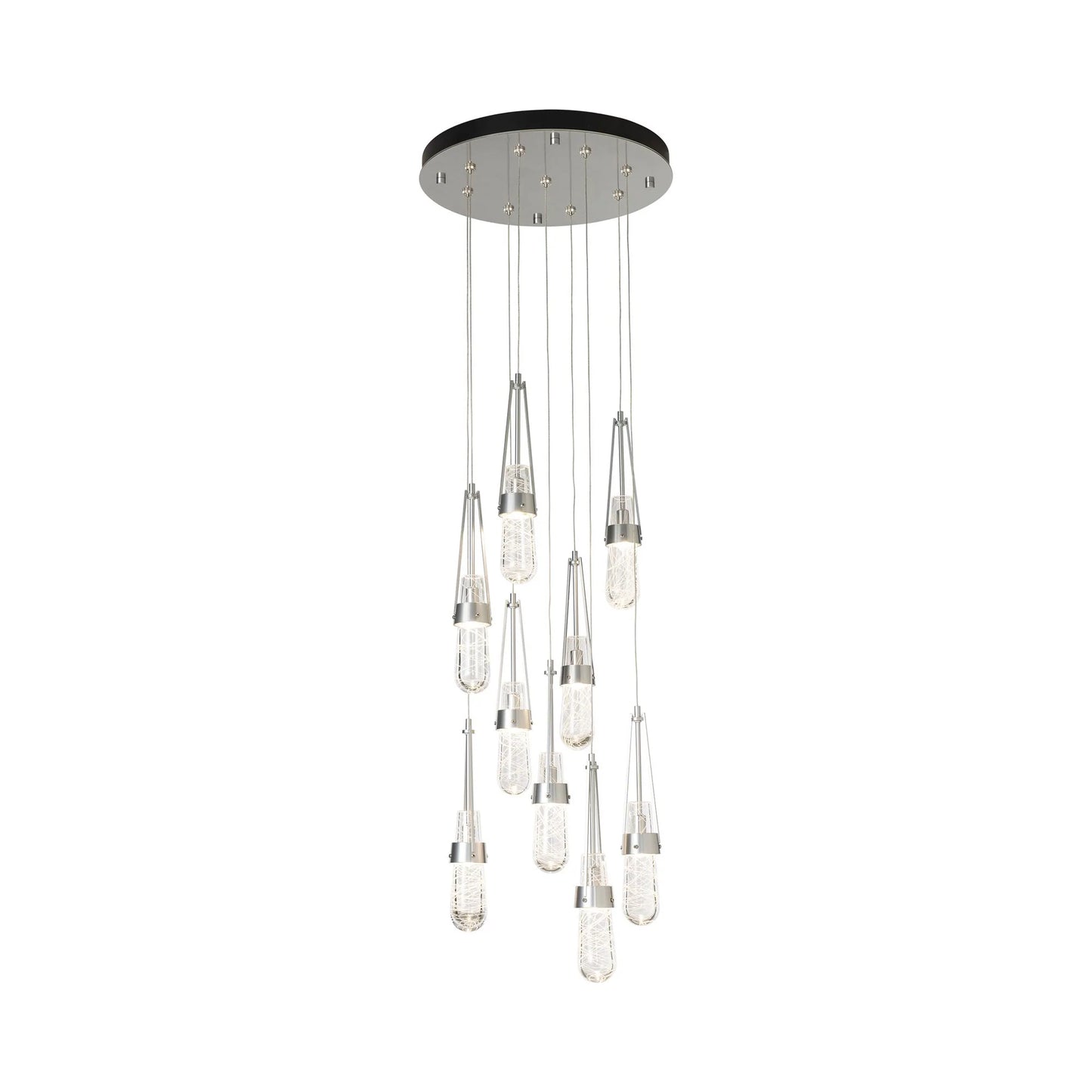 Link Round LED Multi Light Pendant Light in Detail.