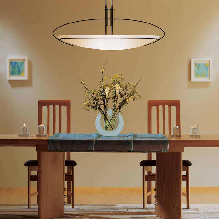 Mackintosh Pendant Light in Dining Room.