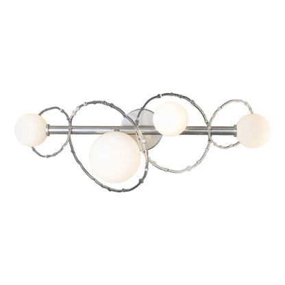 Olympus Vanity Bath Light in Sterling (4-Light).