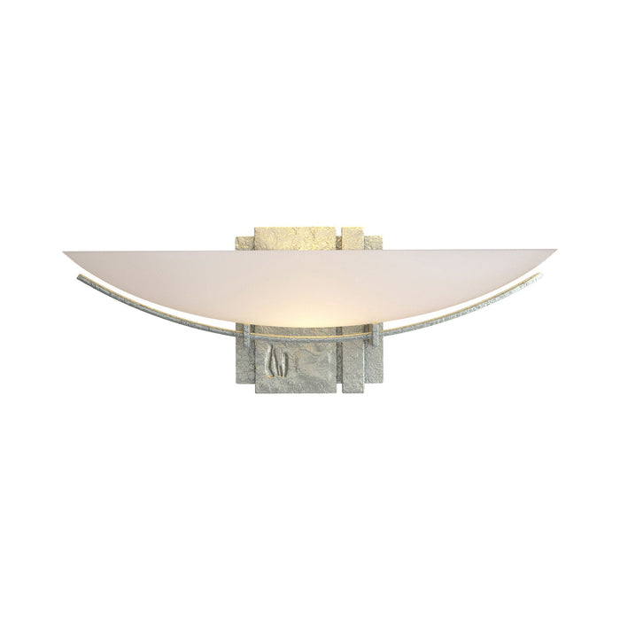 Oval Impressions Wall Light in Vintage Platinum.