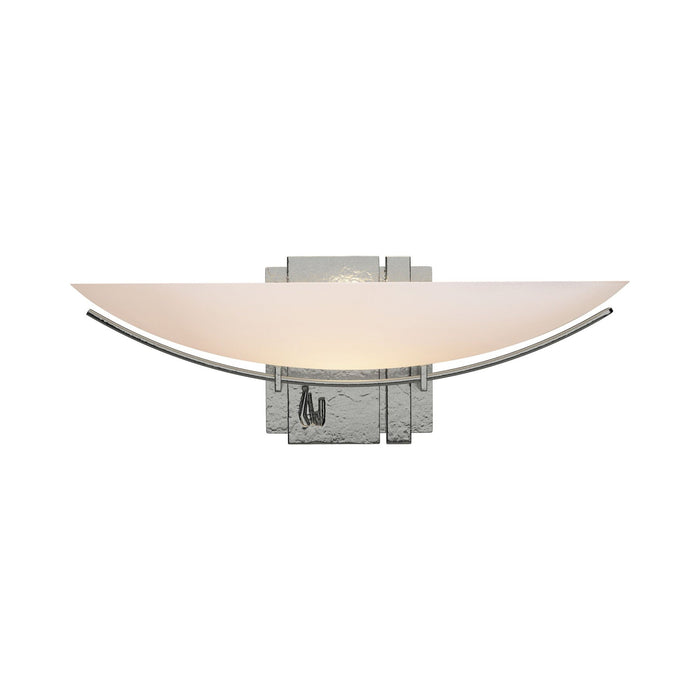Oval Impressions Wall Light in Sterling.