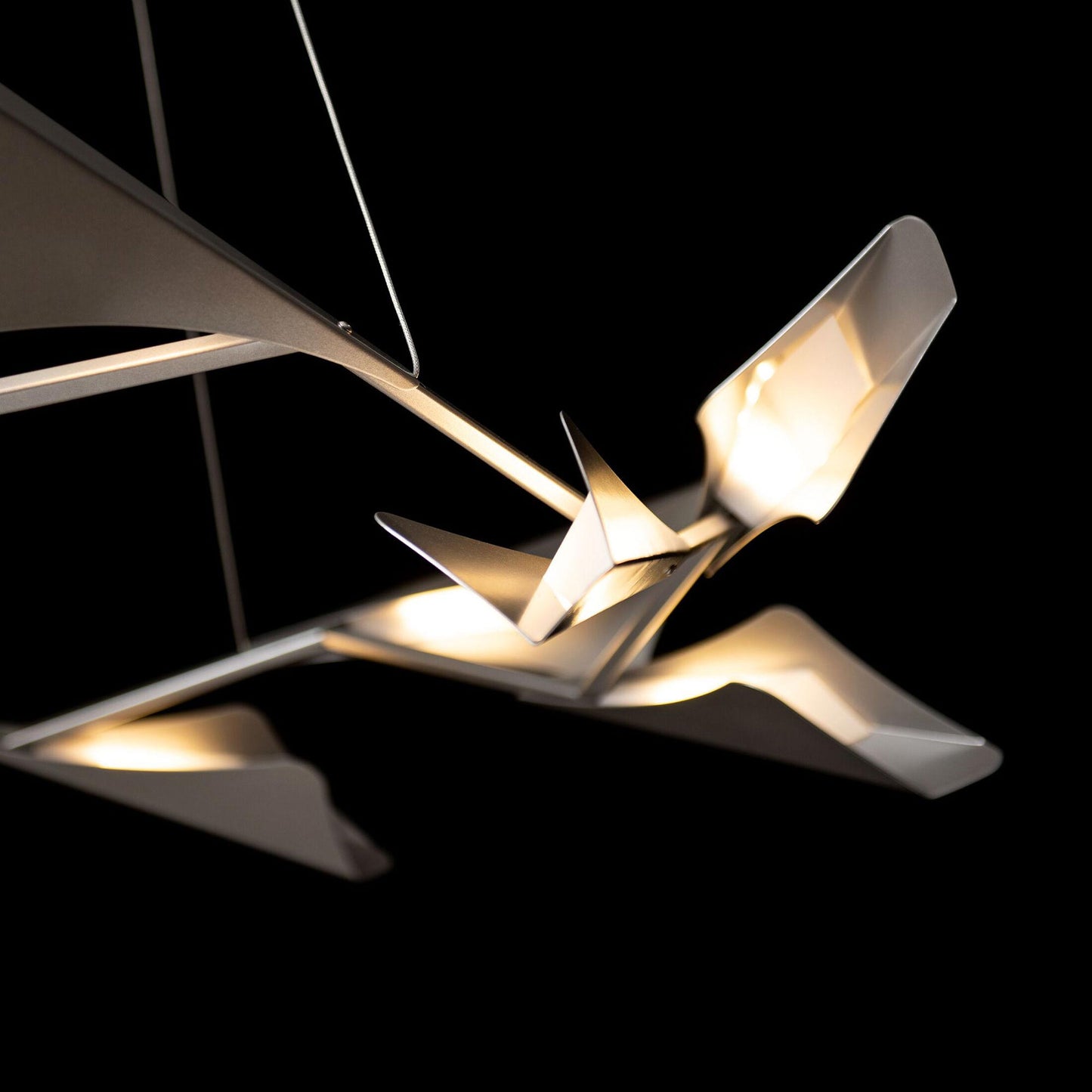 Plume LED Linear Pendant Light in Detail.