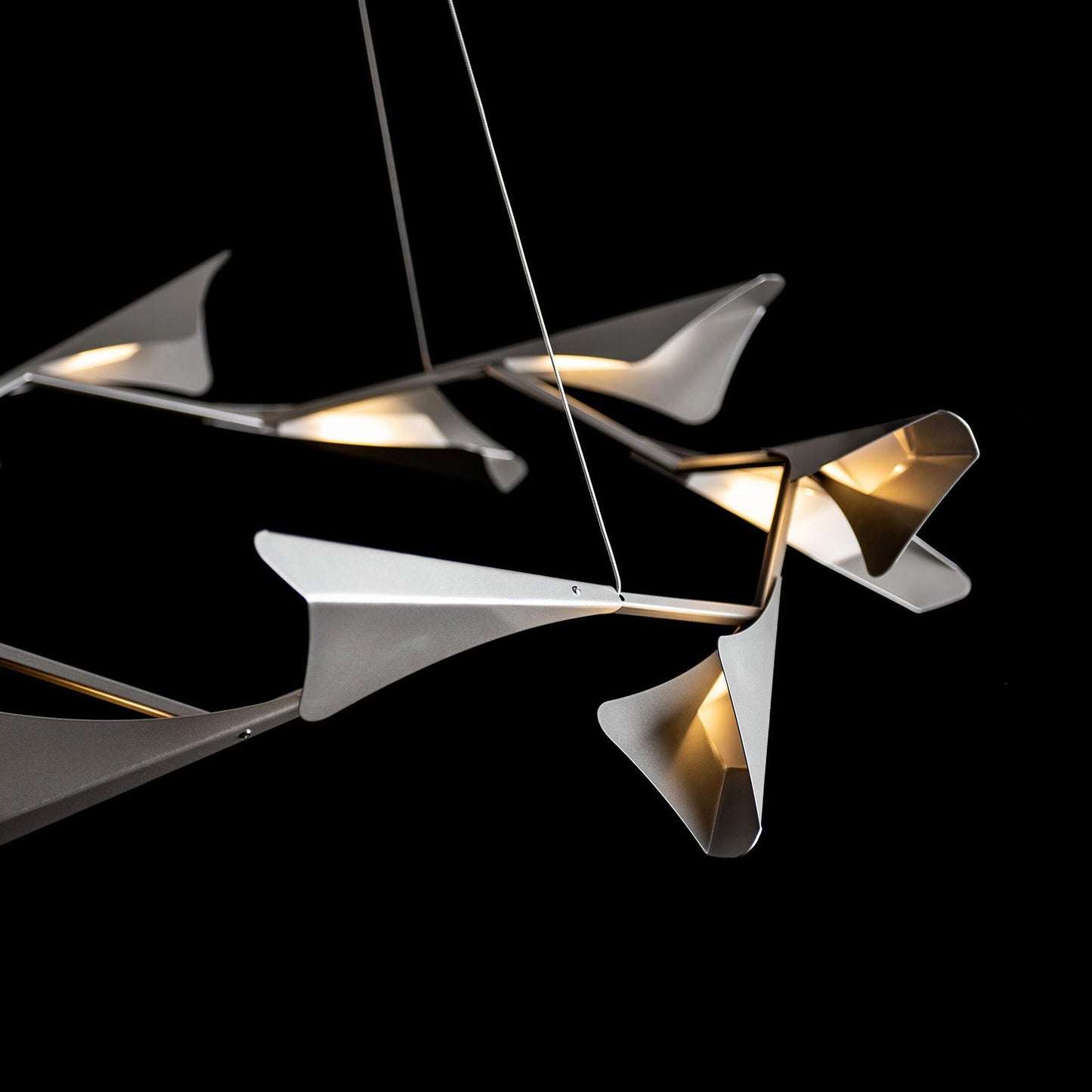 Plume LED Linear Pendant Light in Detail.
