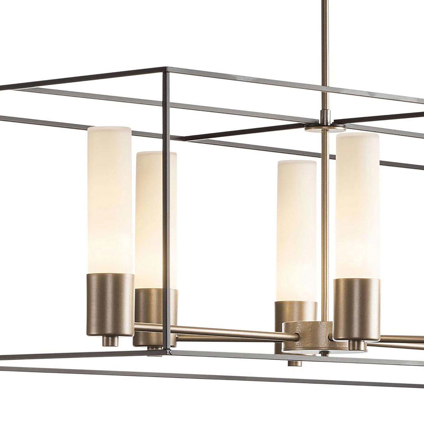 Portico Opal Glass Pendant Light in Detail.