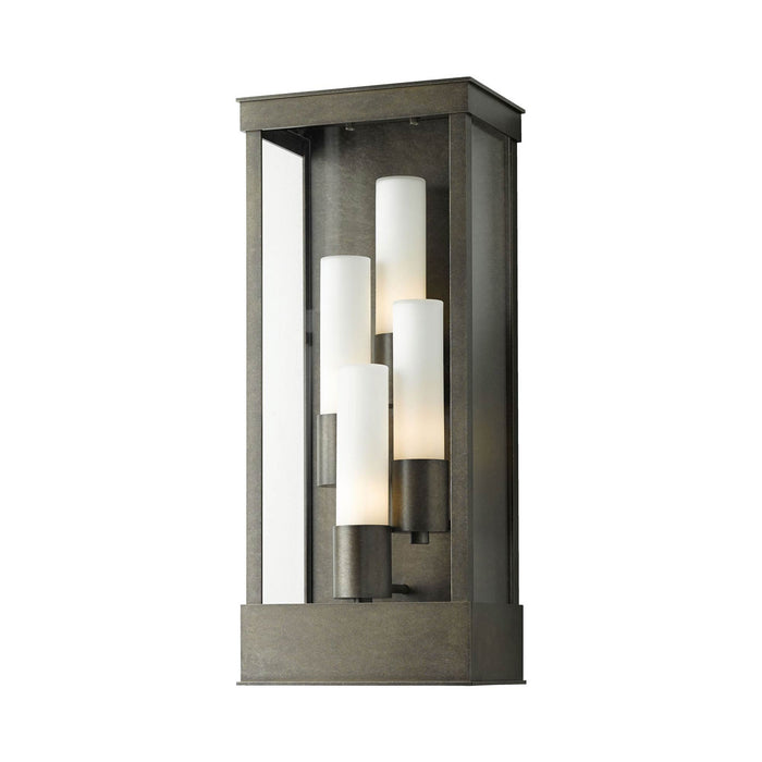 Portico Outdoor Wall Light in Opal Glass (4-Light).