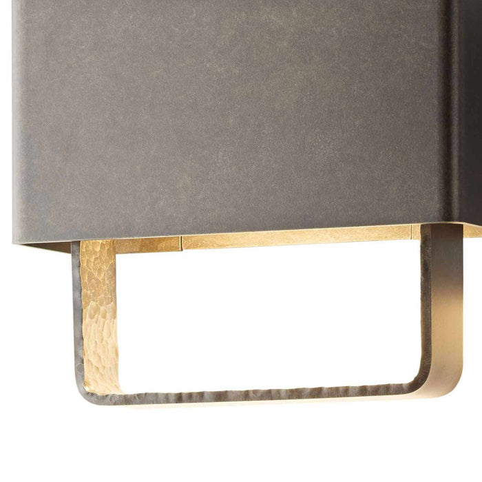 Quad LED Outdoor Wall Light in Detail.