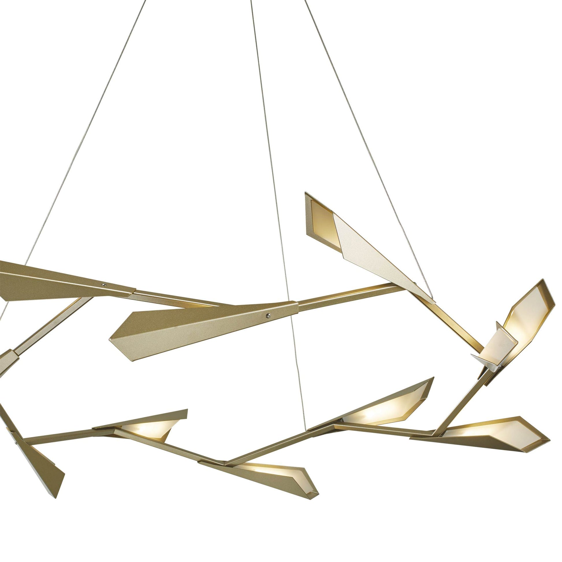 Quill Large LED Pendant Light in Detail.