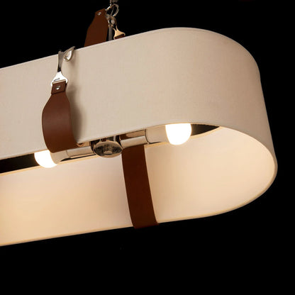 Saratoga Oval Pendant Light in Detail.