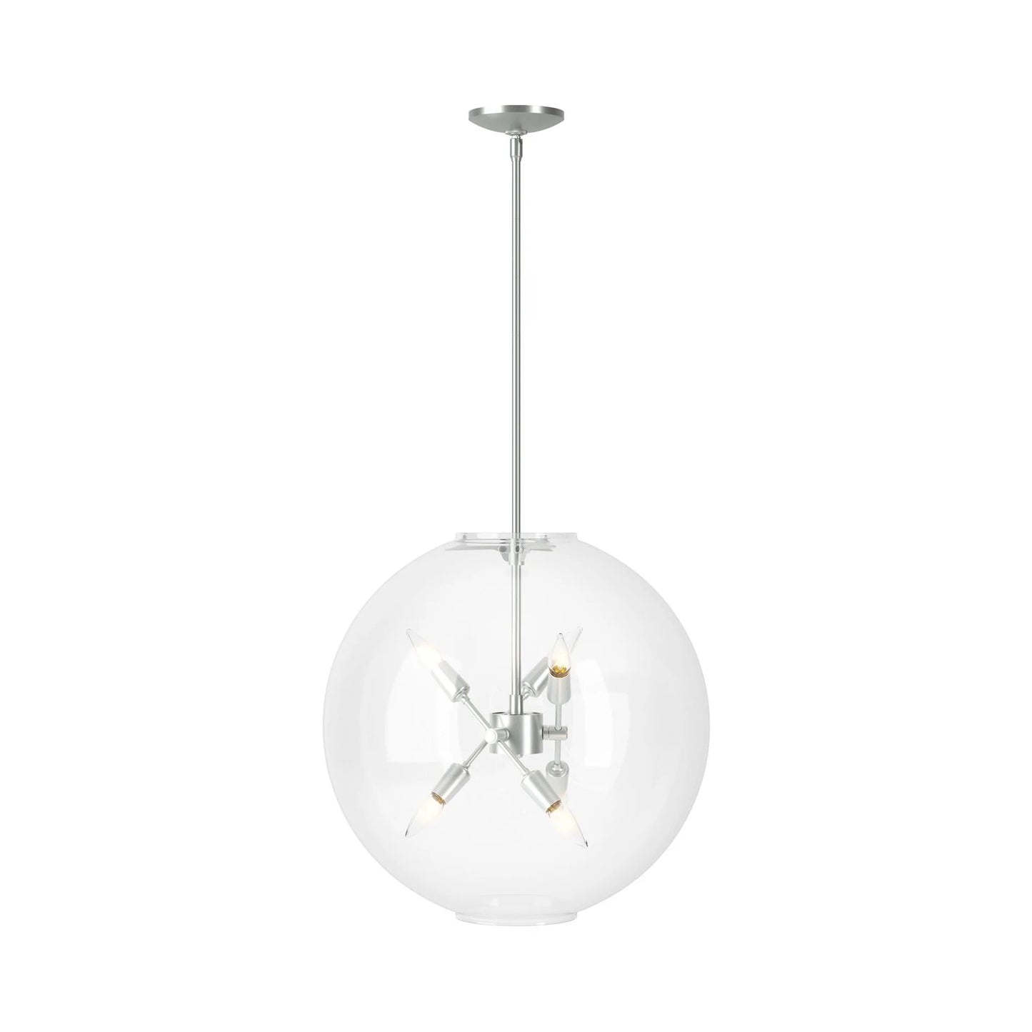 Sfera Pendant Light in Vintage Platinum.