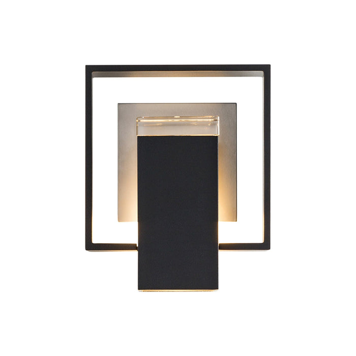 Shadow Box Outdoor Wall Light in Detail.
