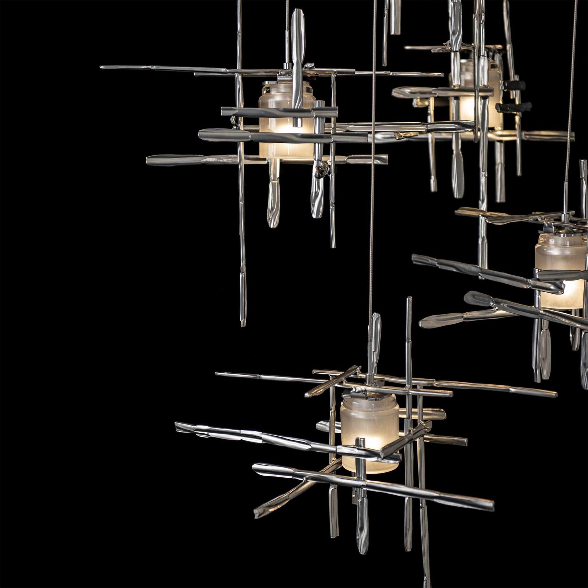Tura Multi Light Pendant Light in Detail.