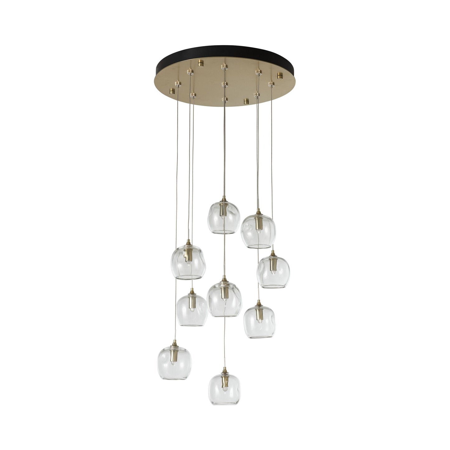 Ume Round LED Multi Light Pendant Light in Detail.