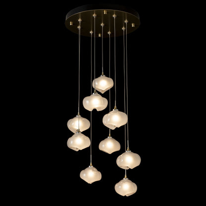 Ume Round LED Multi Light Pendant Light in Detail.