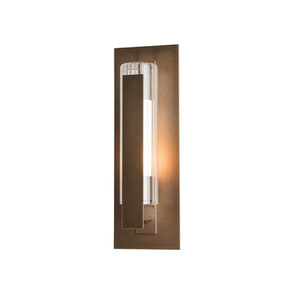 Vertical Bar Outdoor Wall Light in Coastal Bronze (Small).