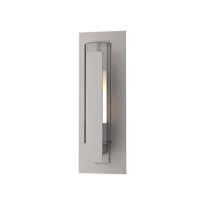 Vertical Bar Outdoor Wall Light in Coastal Burnished Steel (Small).