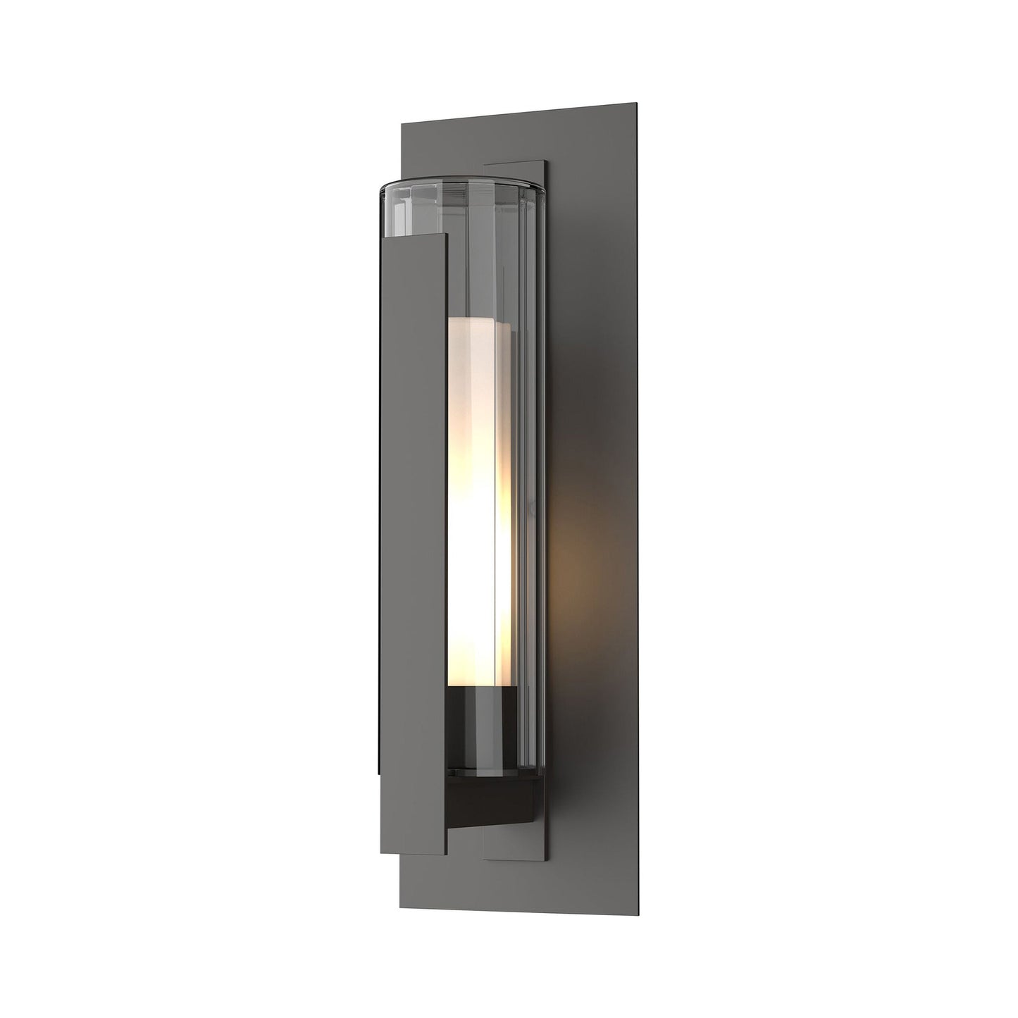 Vertical Bar Outdoor Wall Light in Coastal Oil Rubbed Bronze (Medium).