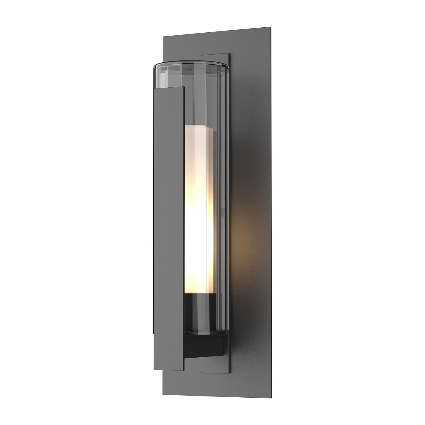 Vertical Bar Outdoor Wall Light in Coastal Black (Large).