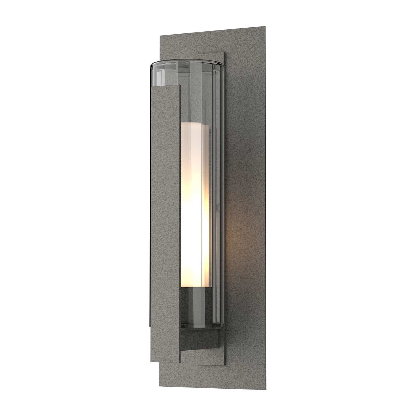 Vertical Bar Outdoor Wall Light in Coastal Natural Iron (Large).