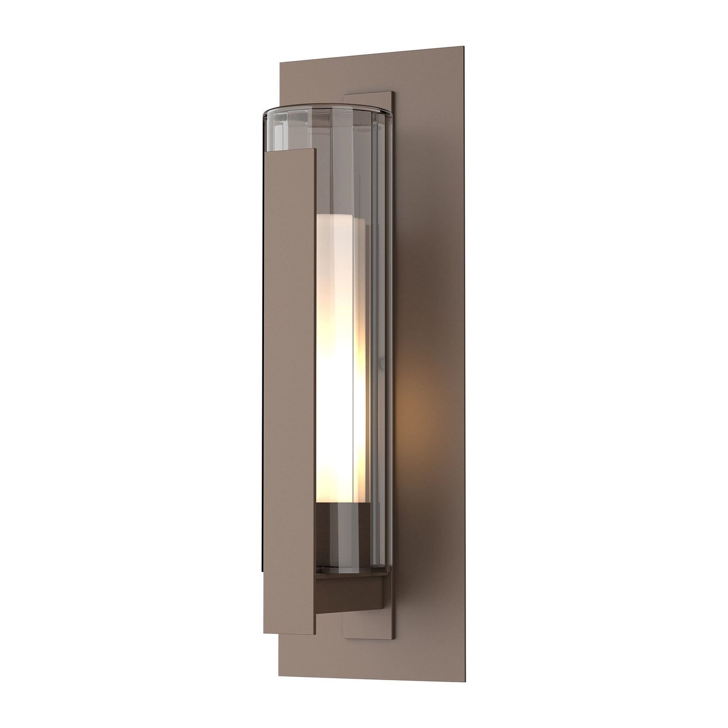 Vertical Bar Outdoor Wall Light in Coastal Bronze (Large).