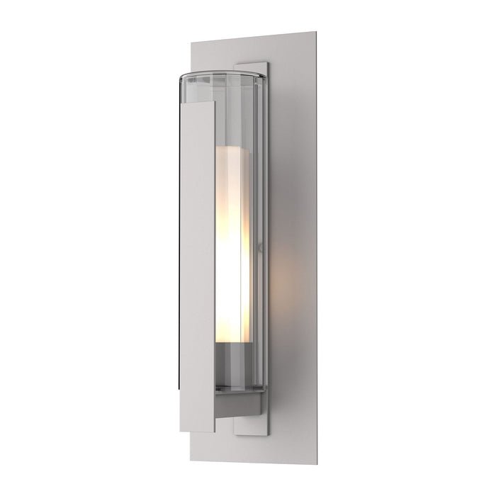 Vertical Bar Outdoor Wall Light in Coastal Burnished Steel (Large).