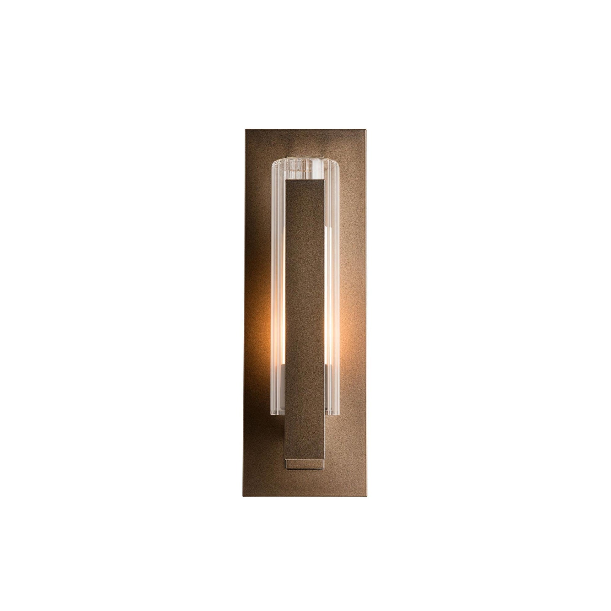 Vertical Bar Outdoor Wall Light in Detail.