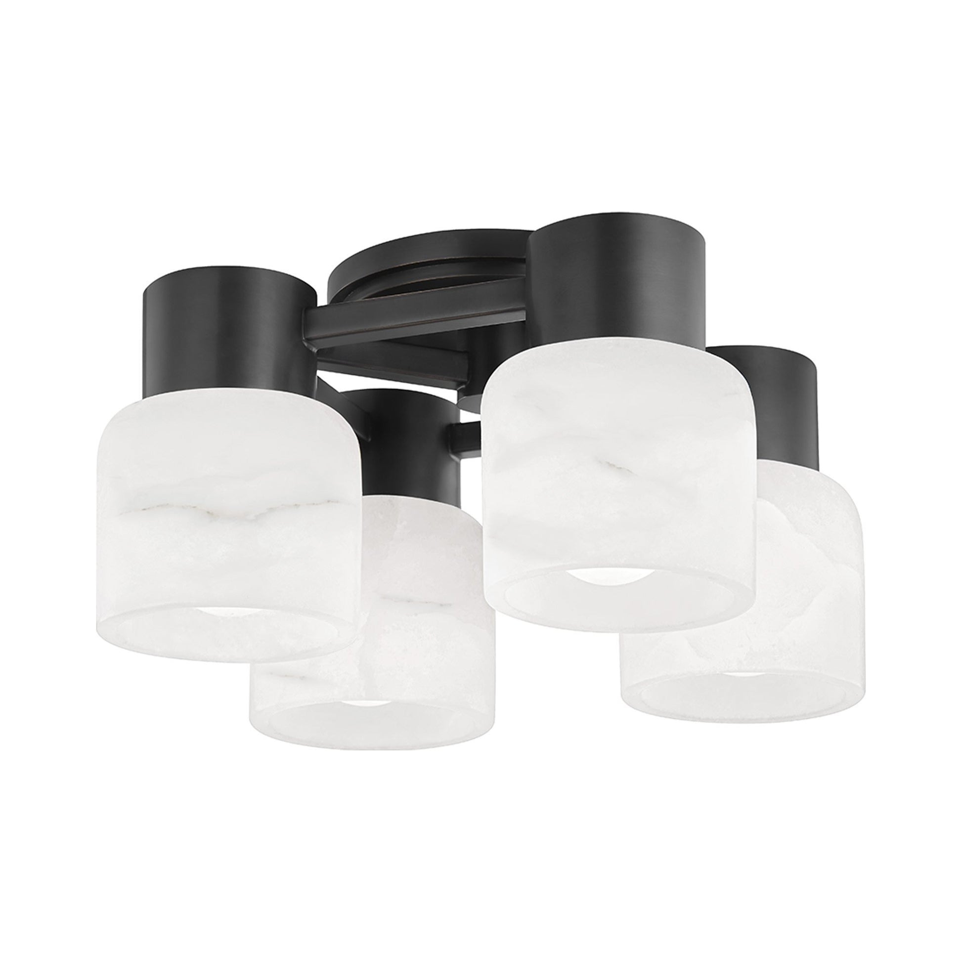 Centerport LED Bath Vanity Light in Old Bronze (4-Light).