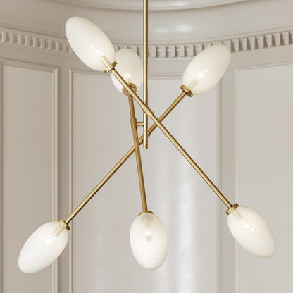 Alberton Chandelier in Detail.