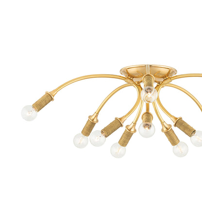 Amboy Semi Flush Mount Ceiling Light in Detail.